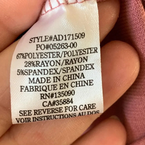 Altar’d State Mauve Lace Tank Swing Dress Small S - Picture 9 of 9